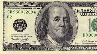 BENJAMIN FRANCLIN QADIRLI 100$ DOLLARLIK PULNING KURKI