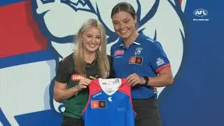 Brooke Barwick | Western Bulldogs AFLW player live interview 9/8/2024