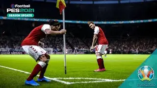 EURO 2020 DENMARK vs FINLAND | PES 2021