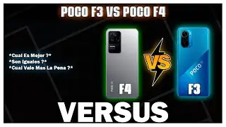Poco F3 VS Poco F4 Comparativa A Detalle - SON LO MISMO ?