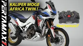 Bedah Ukuran Piston Kaliper Rem Moge Honda Africa Twin Nissin Radial 4P Bukan Monoblock🏍 #africatwin