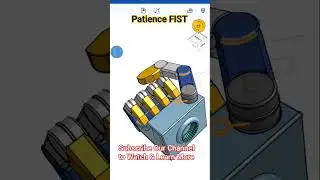 Fist 👊 Mode #onshape #caddesign #shorts #youtubeshorts #robot #subscribetomychannel #fist
