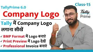 HOW TO ADD COMPANY LOGO IN SALES INVOICE COMPANY WISE IN TALLY PRIME 4.1 | TALLY PRIME NEW CHANGES
