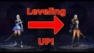 Leveling up a new character - EXP-ing 