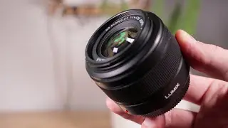 Panasonic Lumix 25mm f/1.4 Leica for YouTubers? REVIEW