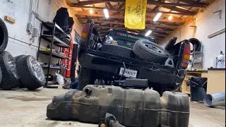 Gutting My Silverado Race Truck *Major Weight Reduction*