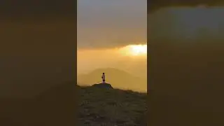 Camping site on top of the mountain