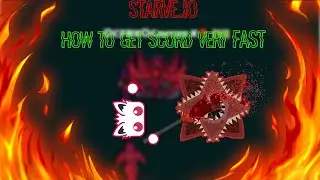 [STARVE.IO]😍 HOW TO GET SCORD VERY FAST😎(400k)