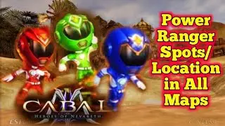 Cabal Mobile PH - Power Ranger Spots/Location || All Maps - Cabal M Ranger Hunting Event