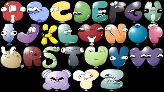Alphabet Reverse Plush toy All Letter  BALLONS NEW