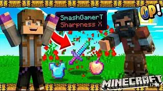 MINECRAFT BUT! ITEMS ARE SUPER OP | PART - 1 | 