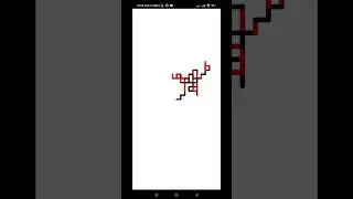 Random walk using python in Mobile# Mobile#Python#Turtle#Code