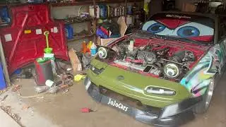Installing Halo Rgb Led headlights on my miata