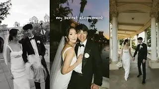 my secret elopement | went to San Diego and got married without anyone knowing