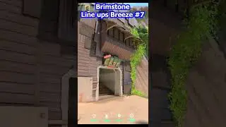 Brimstone Lineups Breeze #7 #brimstone #valorant #breeze #tutorial #lineups #brimstonelineupsbreeze
