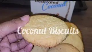 Make this delicious Coconut biscuits ! I make them 4 times a week ! good snack🍪