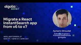 Migrate a React InstantSearch app from v6 to v7