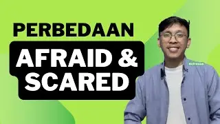 Bedanya afraid dan scared #edukasi #scared #afraid