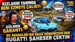 KIZLARIN YANINDA BU ARABALARI BİDAHA GÖREMEZSİN DEDİ ŞAHESER ÇEKTİM - PUBG MOBİLE