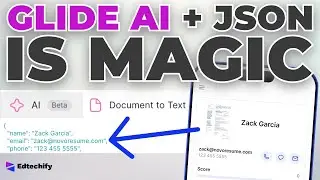 Use Glide AI to Extract Text from PDF and Generate JSON