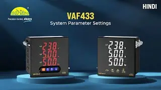 VAF433T/K: System parameter settings- (Hindi)