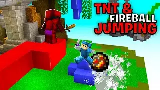 Minecraft Bedwars But I Can't Bridge ANYWHERE (hypixel)