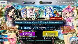 [FGO NA] Summer 2022 Part 1: Summer Kiara (July 12th 2022)