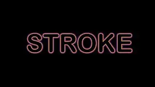 Colorful Stroke Text Effect (Shape Burst Gradient)| PHOTOSHOP CC 2017