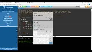 C program for factorial of number