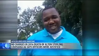 Charges won't be brought against officer who killed Alton Sterling