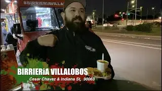 Birrieria Villalobos Taco Truck Birria Taco Review - East LA
