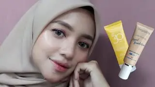 MIX SUNSCREEN & WARDAH FOUNDATION❗WOW AUTO BRIGHT GLOWING