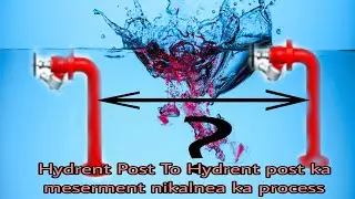 Hydrant post  to Hydrant post Meser Ment?!!