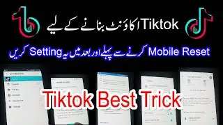 couldn't pass fraud control tiktok | All Setting Mobile Reset and Tiktok | Error solution 100%
