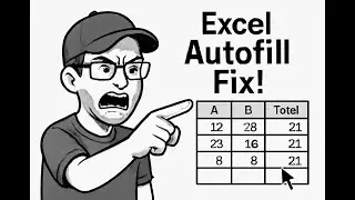 Auto-Populating Cells in Excel NOT Working? Fix This Annoying Issue Fast!