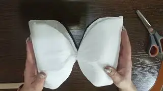 Бант для куклы Новый год Мастер класс