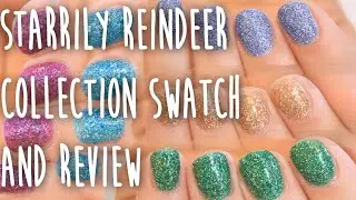 Starrily Reindeer Collection Swatch and Review