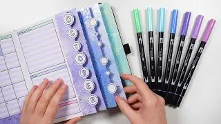October Bullet Journal Setup 💜