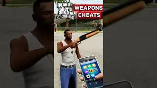 GTA San Andreas - WEAPONS CHEAT CODES (PS3,PS4,PS5, XBOX, ANDROID & PC)
