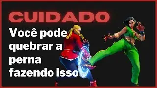 SERÁ QUE É FÁCIL QUEBRAR A CANELA COM CHUTE BAIXO