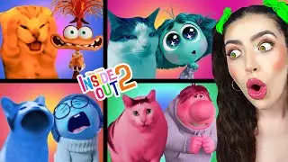 INSIDE OUT 2, but CATS!? (INSIDE OUT 2: JOY IS INSANE)