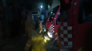 Kebakaran di kampung jembatan, penggilingan, cakung, jakarta timur