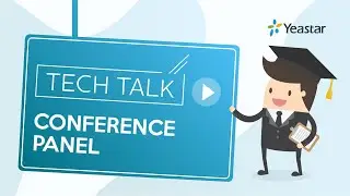 Work from Home | Conference Panel on PBX WebGUI Helps Organize Conference Calls