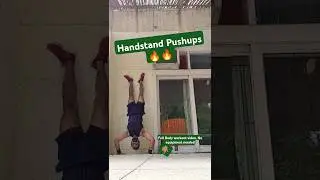 Handstand Pushups 🔥🔥 