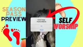 NEW FeetsandButts.com | Self Foot Worship 2