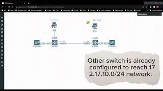 How to configure static route on a Juniper switch | vQFX | EVE-NG #junos #junipernetworks #basic