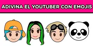 ADIVINA EL YOUTUBER CON EMOJIS 😎  | EL RETO MAS DIVERTIDO DEL MOMENTO | YOU OCIO