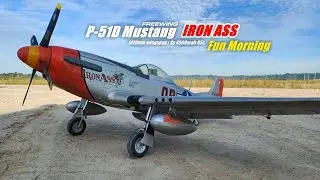 FREEWING P-51D Mustang 'Iron Ass' - 1410mm - Fun morning