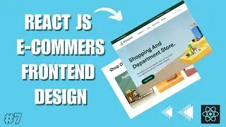 ReactJS E-Commerce Frontend Design | Header and Banner Generic Component in Hindi #7 #DevVishnu
