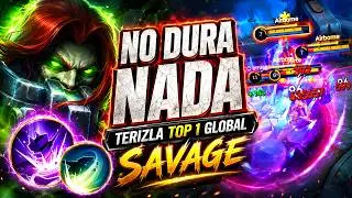 ENDS ALL HIS MATCHES IN 7 MINUTES! TERIZLA TOP 1 GLOBAL 88.6% WINRATE! | MOBILE LEGENDS